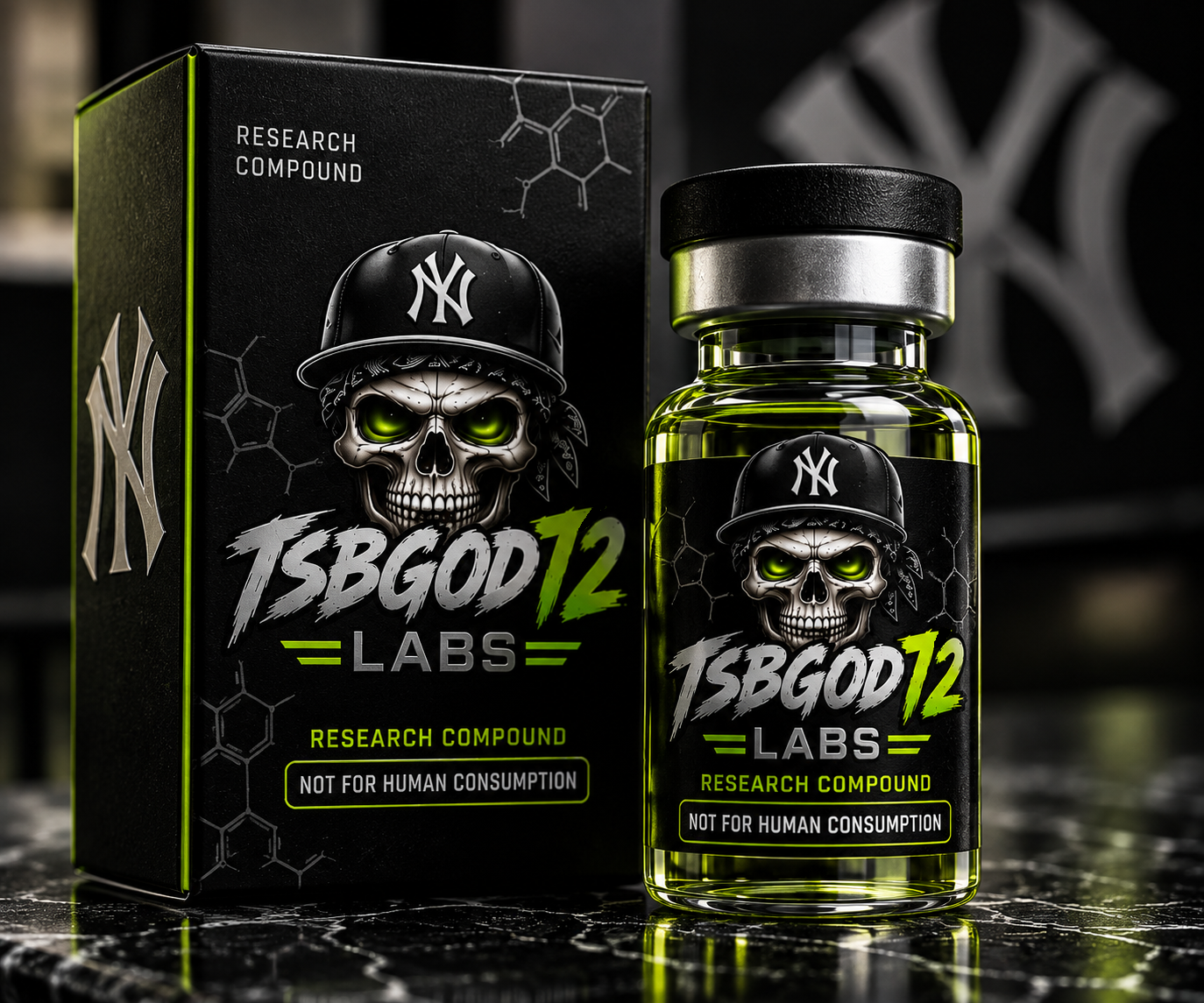 TSBGOD72 Labs vial